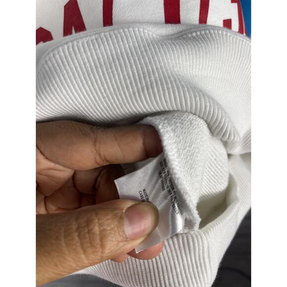 The Birth Place Hoodie Sweatpants Set Mens XL Blue White California USA 24/7 365 - Picture 5 of 11